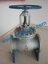 DIN Cast steel blot bonnet globe valve